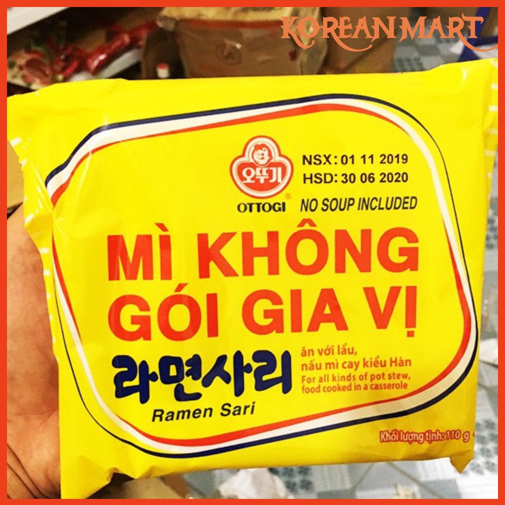 MỲ KHÔNG GÓI GIA VỊ OTTOGI 110G