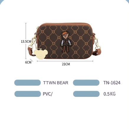 Túi xách TTWN BEAR TN1624 chính hãng