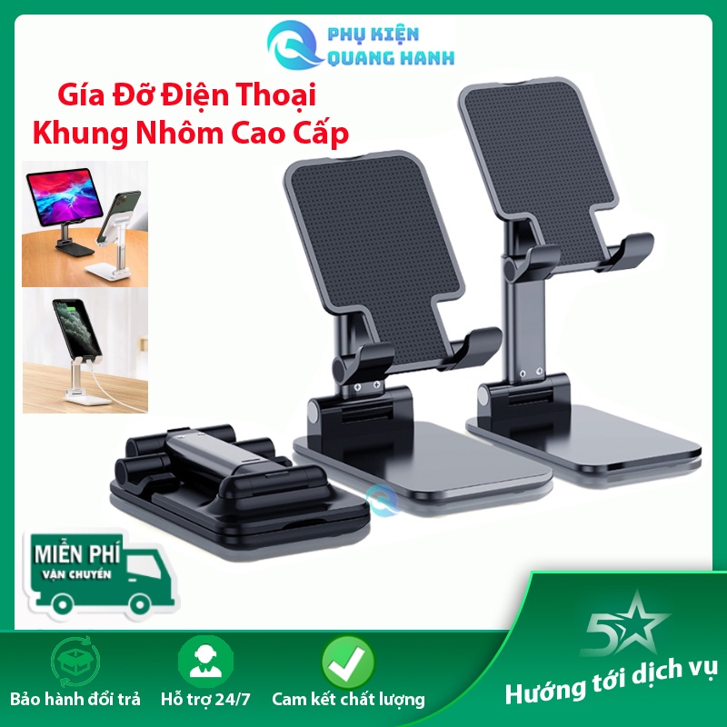 Giá Đỡ Để Điện Thoại 360, Khung Gấp Gọn, Góc Xoay Linh Hoạt, Hỗ Trợ Làm Việc Học Tập Online (Đa năng, Siêu rẻ,...)