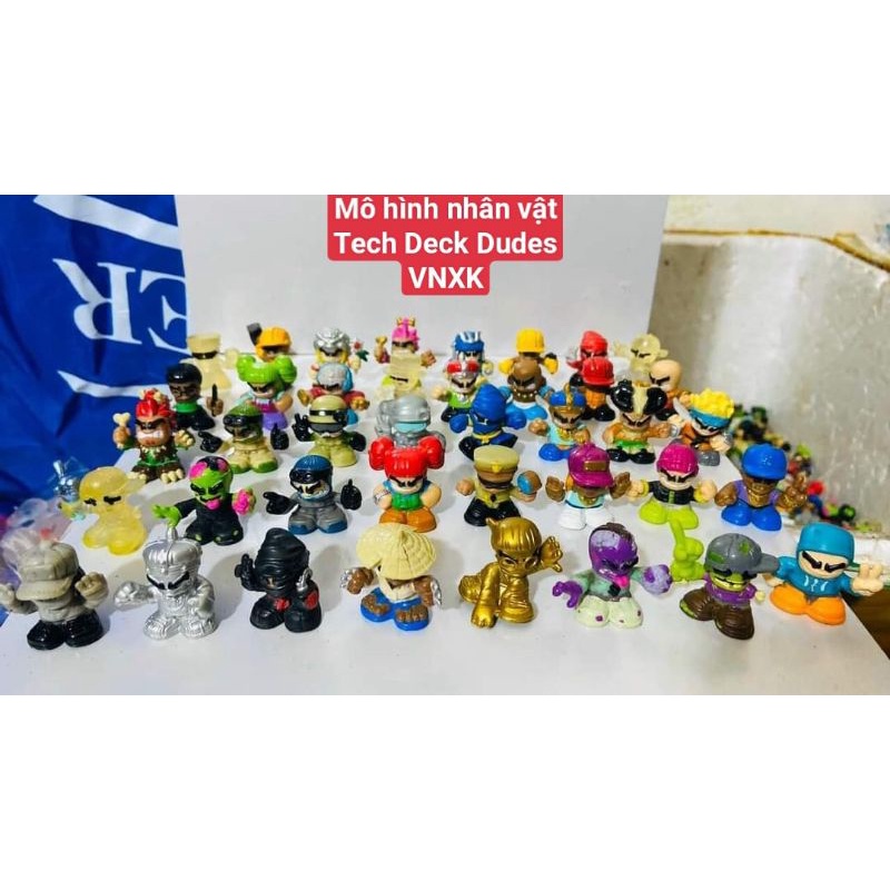 Mô hình nhân vật Tech Deck Dudes mini VNXK sưu tập