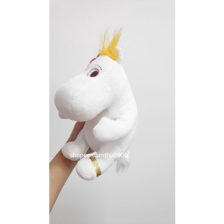 Gấu bông hà mã moomin trắng đáng yêu