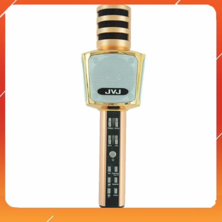 Micro SD17 JVJ karaoke  ✨Chính hãngMic hát  3 in 1 kết nối Bluetooth không dây– Bass cực chuẩn hỗ trợ cổng cắm thẻ nhớ