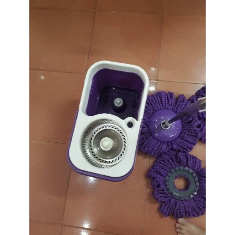 Cây lau nhà , bộ lau nhà 360 độ tự vắt thông minh