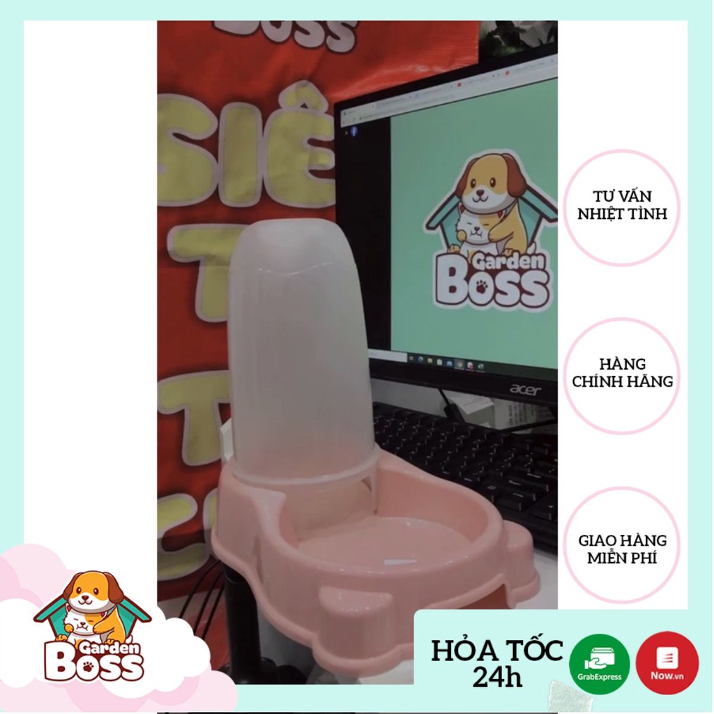 Bát ăn tự động cho chó, mèo