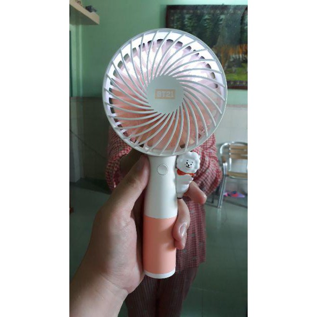 Quạt Pin Handy Fan ver 3 nhân vật BTS ( hàng sẵn) (K51)