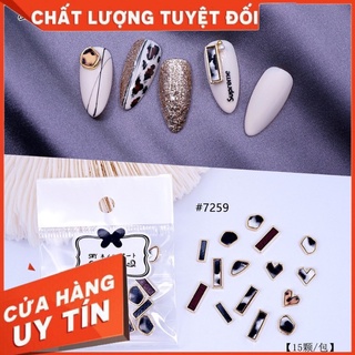 Charm trang trí móng tay,Charm đá đinh móng cao cấp