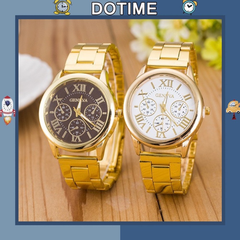 Đồng hồ Dotime nam nữ thời trang Geneva cao cấp ZO98