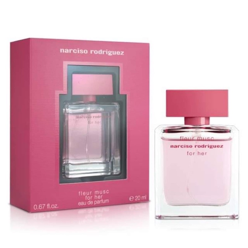 [100% AUTH] Nước Hoa Narciso Rodriguez For Her Hồng Đậm 20ML