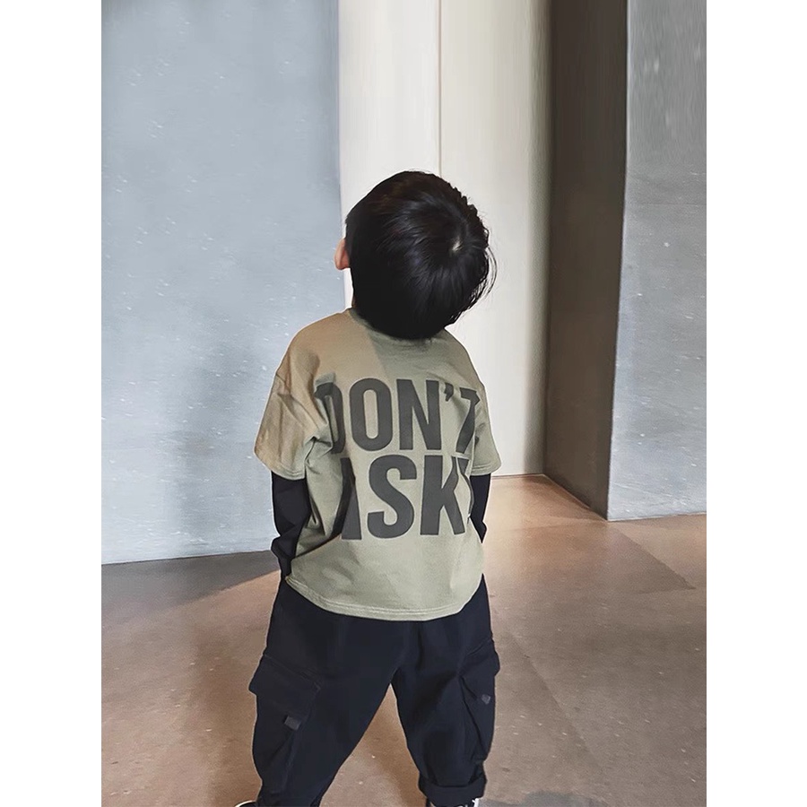 Bộ Quần Áo Cho Bé Trai Dài Tay Don't Từ 7 Đến 32 Kg Ken Store