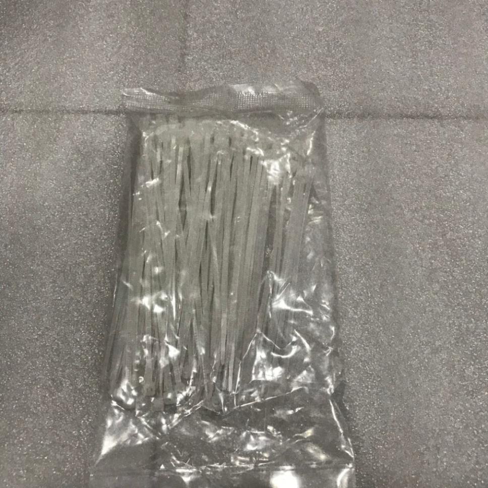 100 Sơi Dây Cáp Rút Nhựa, Dây Thít Đủ Size 10cm ,15cm, 20cm, 25cm, 30cm, 40cm