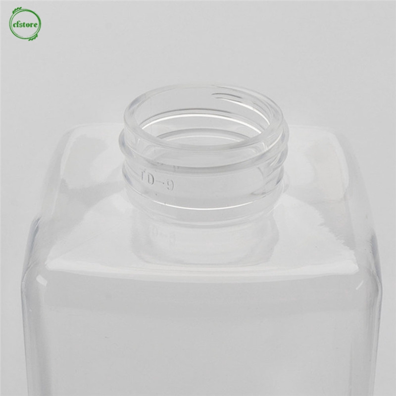 Chai Nhựa Trong Suốt Đựng Dầu Gội Đa Năng Tiện Dụng Dung Tích 180ml / 300ml / 500ml