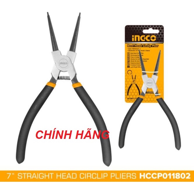 ĐỒ NGHỀ INGCO Kềm mở phe vòng trong HCCP011802 (Cam kết Chính Hãng 100%)