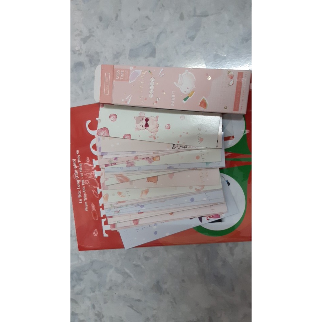 Hộp 30 Đánh Dấu Sách Bookmark Chủ Đề Động Vật 15x4cm