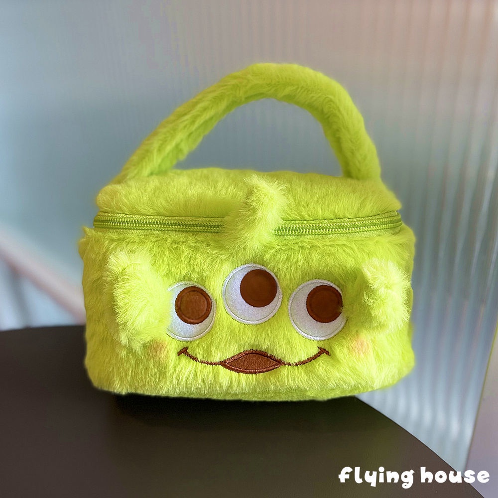 Túi Đựng Mỹ Phẩm Di Động Đa Năng Kích Thước Lớn In Họa Tiết Hoạt Hình Dễ Thương Có 9 Kiểu Lựa Chọn