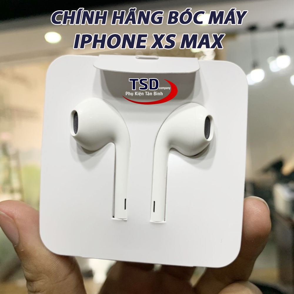 [Mã 267ELSALE hoàn 7% đơn 300K] Tai Nghe Bóc Máy iPhone XS Max Chính Hãng