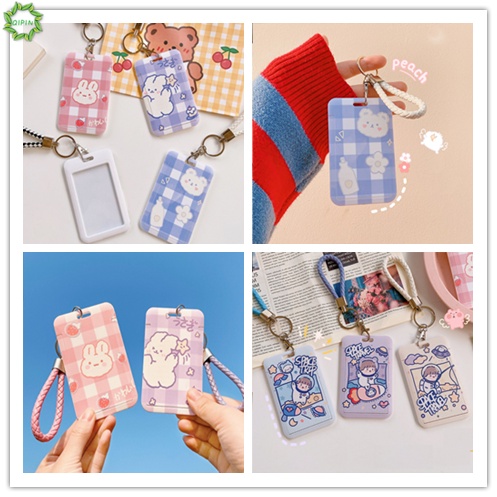 Vỏ đựng thẻ id kèm móc khóa tiện dụng