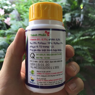 Phân bón NPK SUPER ROOTS VITAMIN B1 (chai 100ml)