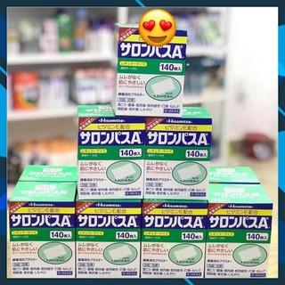 HỘP 140 MIẾNG DÁN SALONPAS CỦA NHẬT