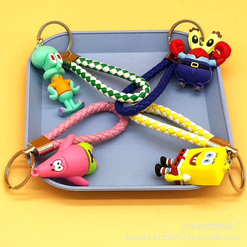 ❌ móc khoá hình bọt biển SpongeBob Squarepants tinh nghịch