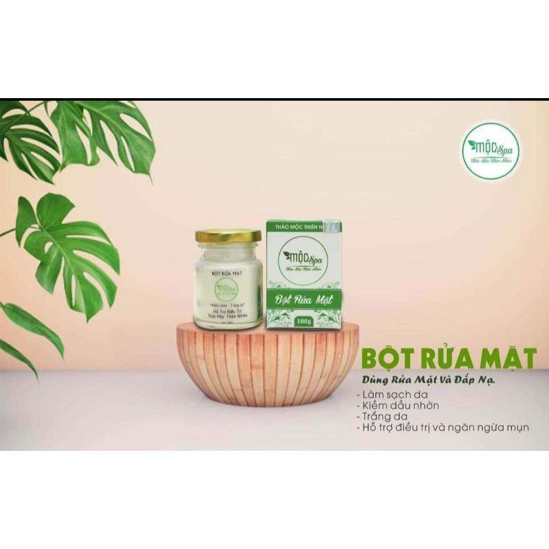Bột rửa mặt MỘC SPA  QUÁ CHẤT