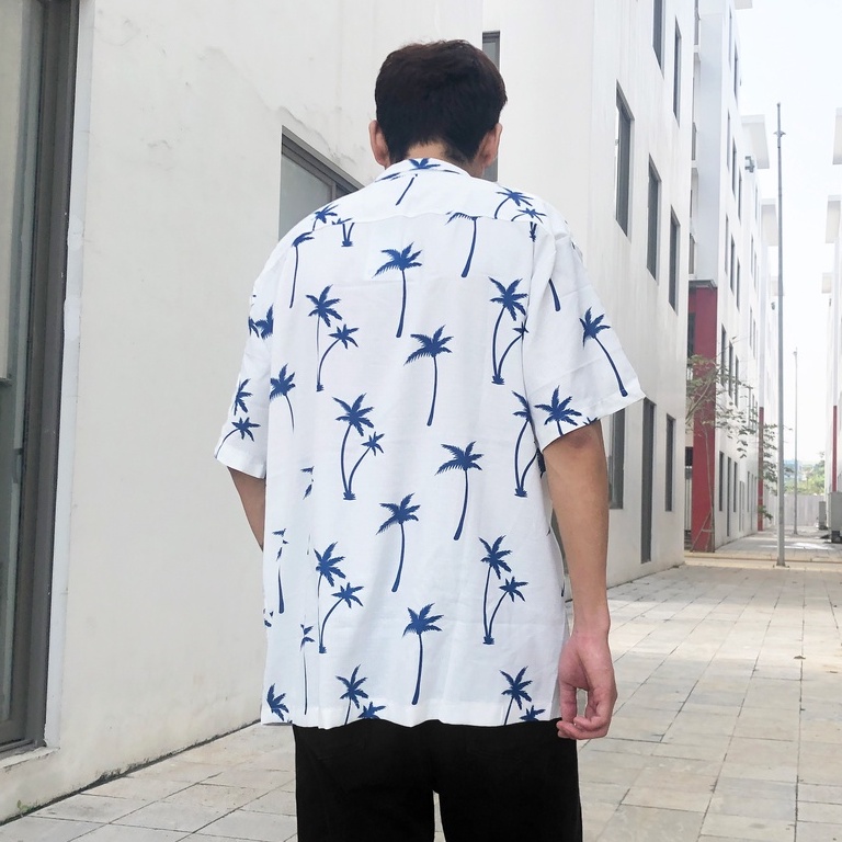 Sơ mi Cuban shirt, áo đi biển, áo sơ mi ngắn tay, ZOEclothing