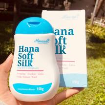 Dung dịch vệ sinh phụ nữ Hana 150g, ddvs hanayuki phụ khoa hana soft silk làm sạch, dưỡng da vùng kín