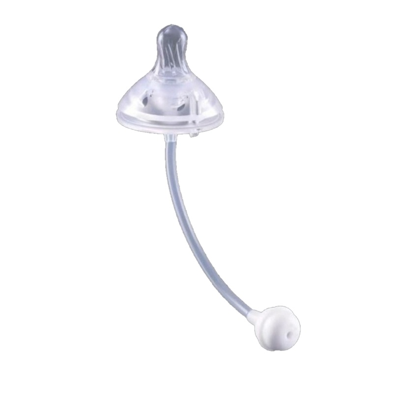 Bộ Ống Hút Silicon Mềm Cho Bình Sữa Em Bé Tiện Dụng