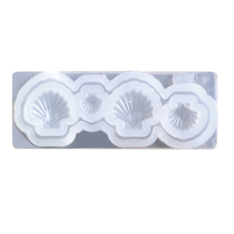 Sa Khuôn Silicon Làm Đồ Trang Sức Hình Vỏ Sò 3D