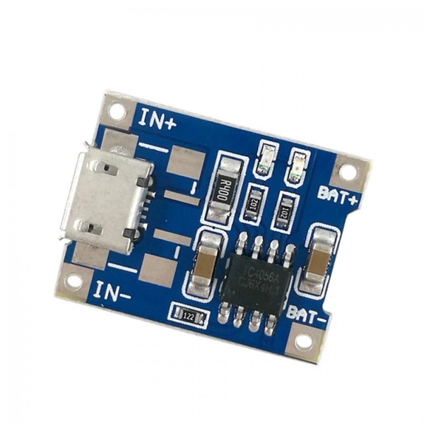 Mạch Sạc Pin Lithium Li-Ion 18650 TP4056 1A - Tự Ngắt Khi Sạc Đầy