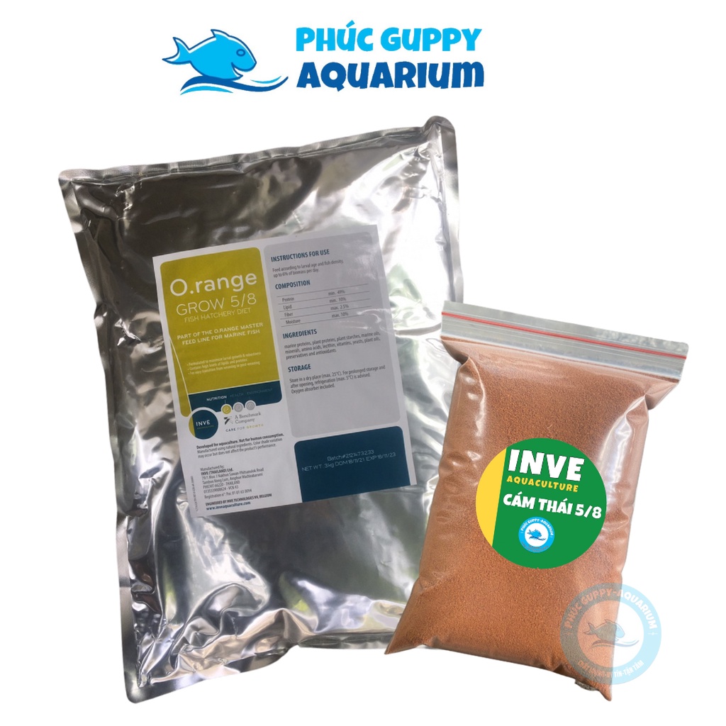 Cám Thái INVE Orange Grow 5/8