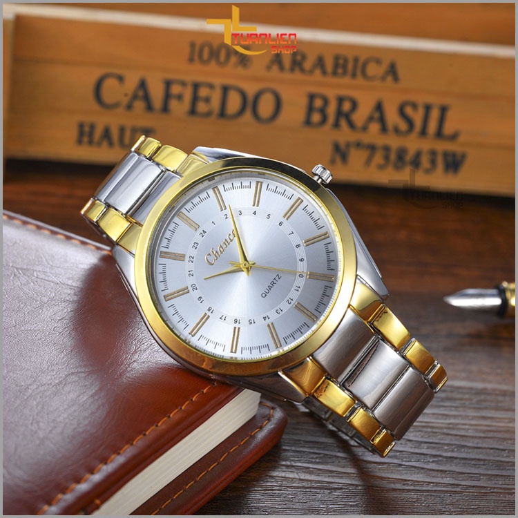 Đồng Hồ Nam CHANCE Dây Thép Đúc Đặc, Phong Cách Doanh Nhân F99