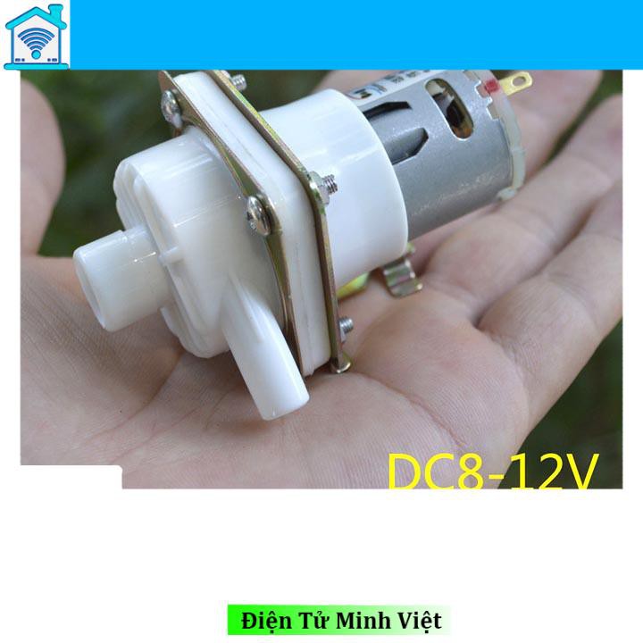 Máy Bơm Mini 12V Trắng