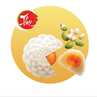 Dẻo hạt sen - 1 trứng / 0 trứng 180g - bánh trung thu kinh đô + hộp đựng