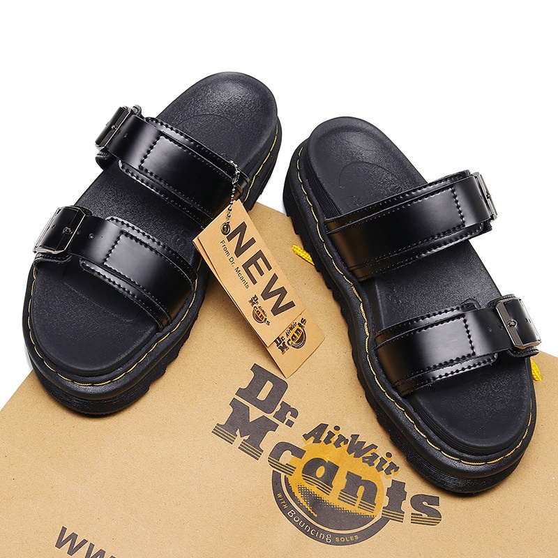 Giày Sandal Đế Dày Bằng Da Bò Dành Cho Nam Nữ