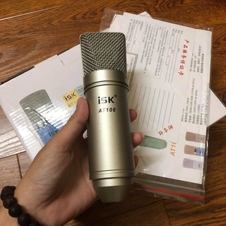 Micro thu âm AT-100 - Mic Hát Livestream
