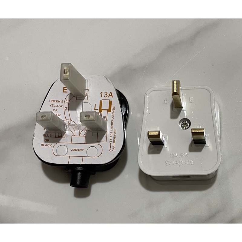 Phích cắm 3 chân vuông  cao cấp