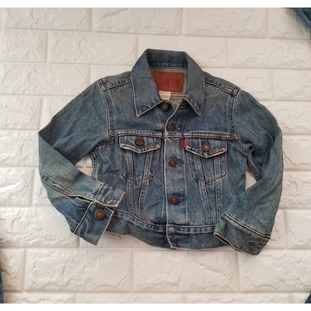 Áo khoác jean cho bé size 16-17kg