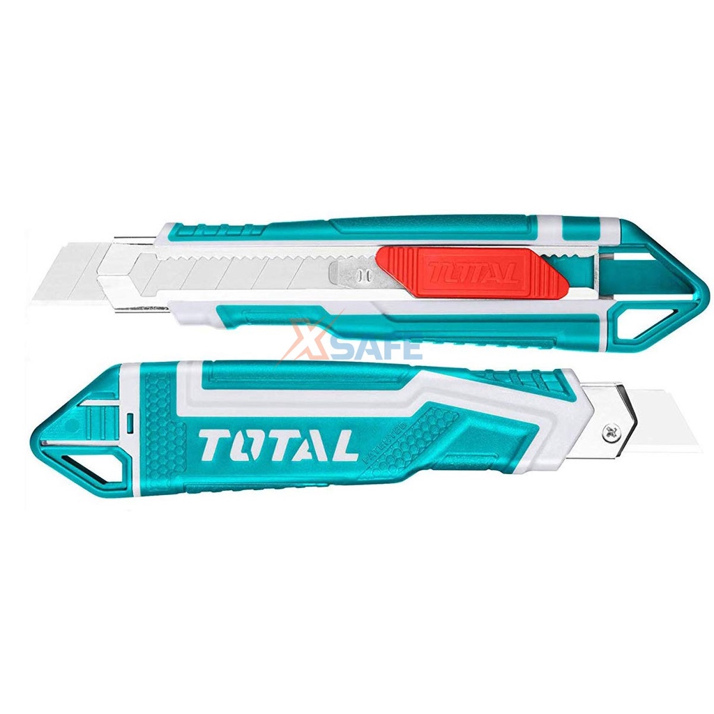Dao rọc giấy cao cấp TOTAL THT511836 chất liệu cao cấp, lưỡi dao sắc bén, dùng cắt giấy, tước dây điện