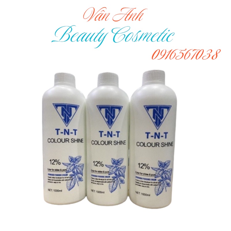 Oxy Dung Dịch Trợ nhuộm TNT 1000ml Đặc Thơm Ko Sót