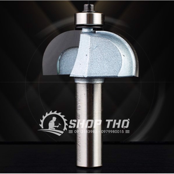 Mũi phay gỗ Tideway đánh chỉ tròn có bi