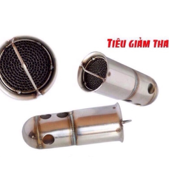 Ống tiêu đút trong pô độ âm thanh trầm ấm loại đặc biệt hàng xịn 50mm lắp được pô sc