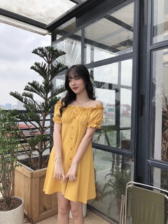Váy trễ vai 6 màu