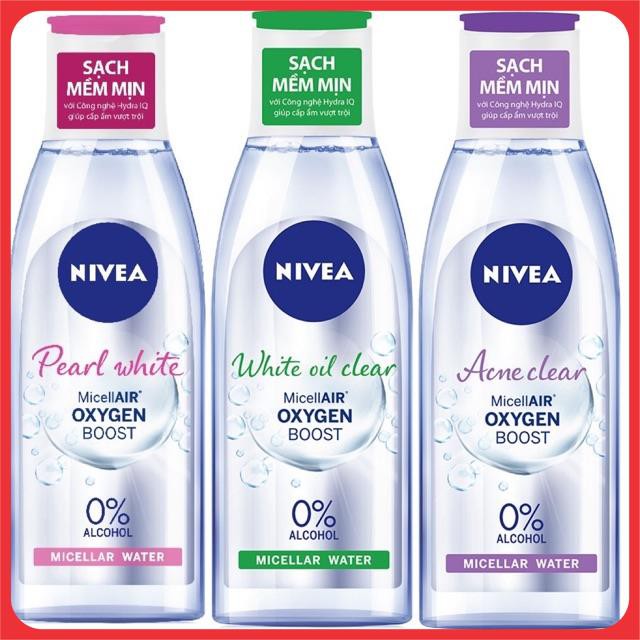 NƯỚC TẨY TRANG NIVEA KHÔNG CHỨA CỒN PHIÊN BẢN MỚI!