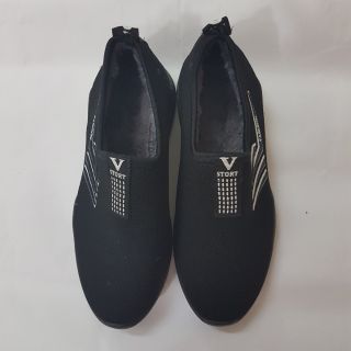 Giày lười siêu nhẹ lót nỉ nam