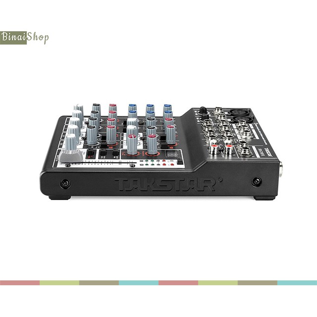 [Mã ELHACE giảm 4% đơn 300K] Mixer thu âm USB 10 cổng có effect Takstar XR-210FX