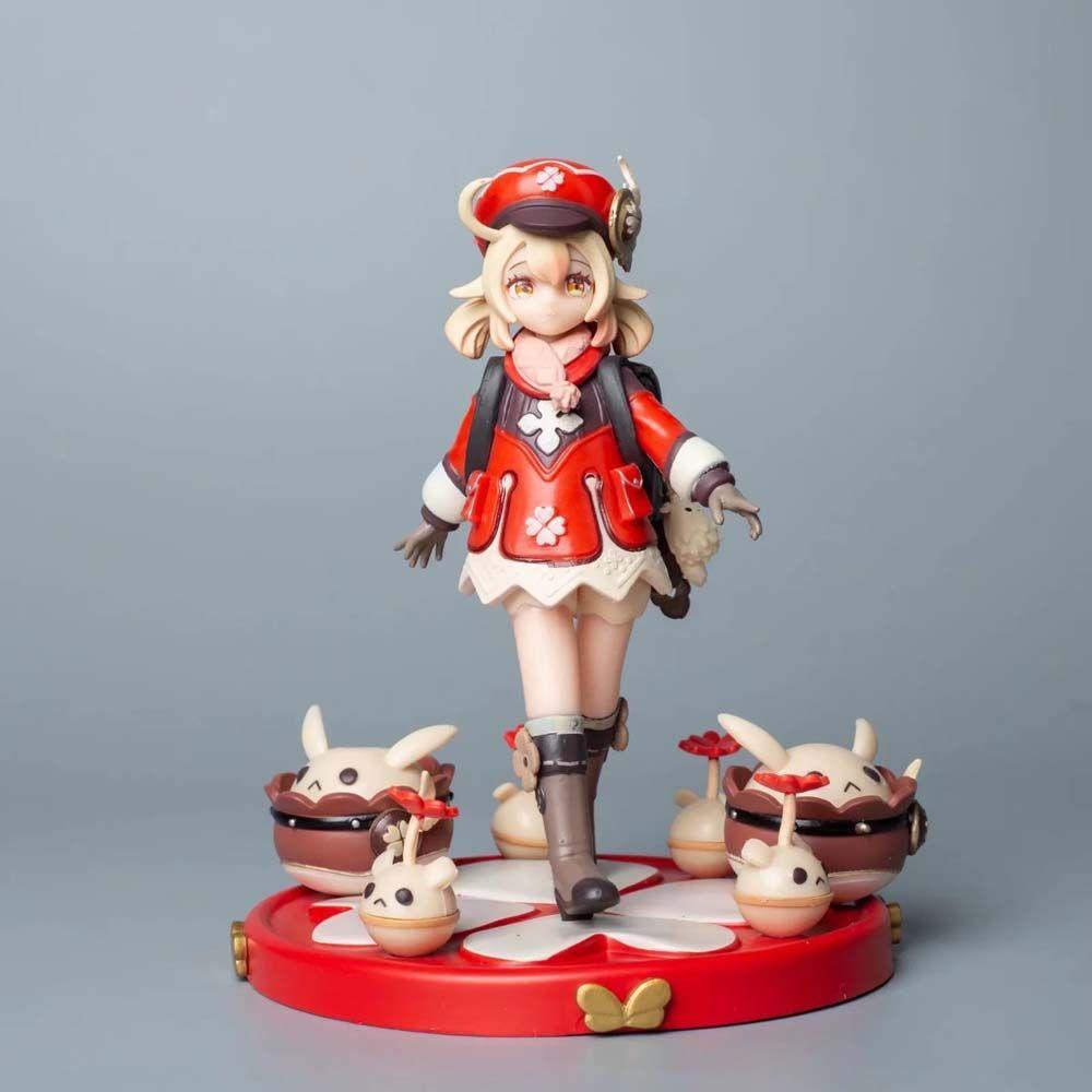 IVORY Mô Hình Đồ Chơi Nhân Vật Anime Genshin Va Chạm Bằng PVC Spark Để Bàn Trang Trí