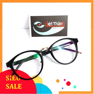 Kính thời trang gọng tròn bầu tf gọng kính cận mắt kính độ kính tròn style korea