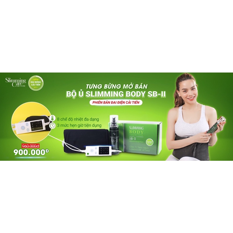 BỘ Ủ NÓNG SLIMMING BODY SBII CẢI TIẾN