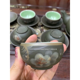 Bộ ấm chén bát Tràng