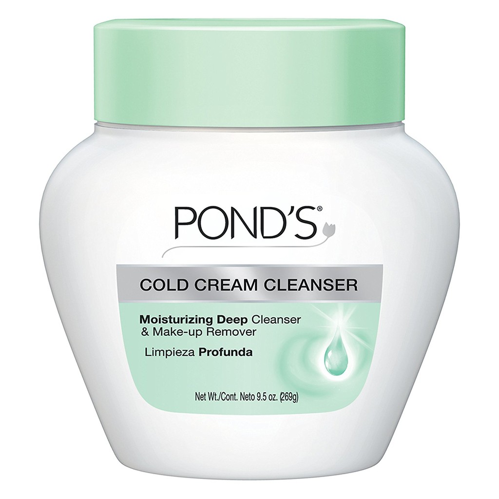 Kem lạnh rửa mặt và tẩy trang Pond's Cold Cream Cleanser 269g (Mỹ)